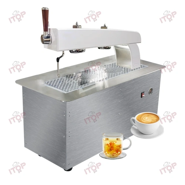 IT-BC-12 Professional Semi-Automatic Commercial Coffee Machine Built In Teapresso Machine,Commercial Coffee Machine Supplier | CE/UL Certified | ITOP Cafe,IT-BC-12 Professional Semi-Automatic Commercial Coffee Machine Built In Teapresso Machine