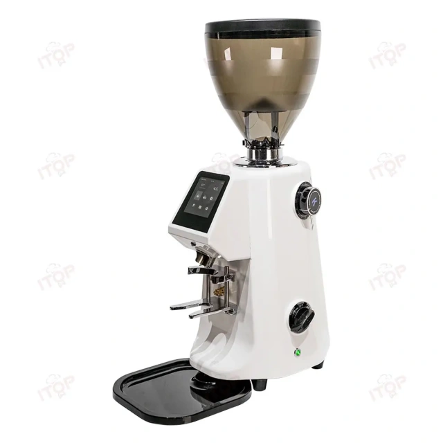 CG74A New Electric Professional Coffee Bean Grinder With 74mm Flat Burr,Commercial Coffee Machine Supplier | CE/UL Certified | ITOP Cafe,CG74A New Electric Professional Coffee Bean Grinder With 74mm Flat Burr