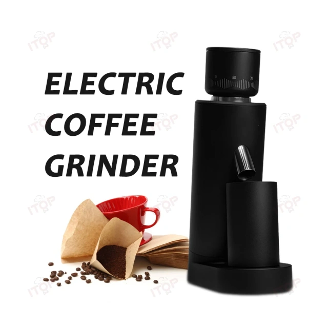 IT-CG63 Zero Residual Powder Electric Digital Control 63mm Conical Burr Coffee Bean Grinder,Commercial Coffee Machine Supplier | CE/UL Certified | ITOP Cafe,IT-CG63 Zero Residual Powder Electric Digital Control 63mm Conical Burr Coffee Bean Grinder