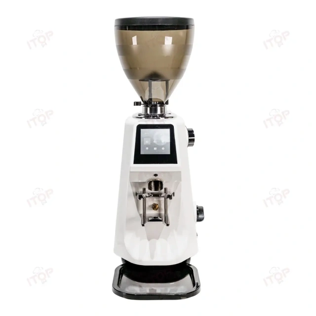 CG74A New Electric Professional Coffee Bean Grinder With 74mm Flat Burr,Commercial Coffee Machine Supplier | CE/UL Certified | ITOP Cafe,CG74A New Electric Professional Coffee Bean Grinder With 74mm Flat Burr