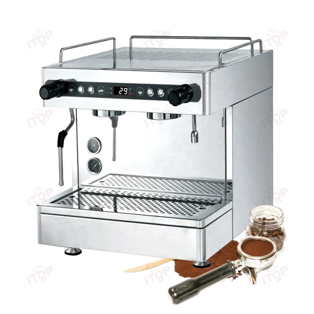 IT-CM6L-1/IT-CM8L-2 Commercial Semi-automatic Coffee Espresso Machines For Business,Commercial Coffee Machine Supplier | CE/UL Certified | ITOP Cafe,IT-CM6L-1/IT-CM8L-2 Commercial Semi-automatic Coffee Espresso Machines For Business
