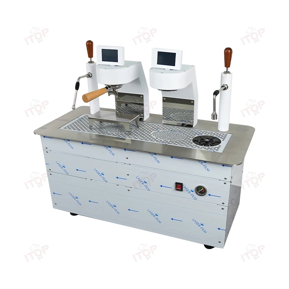 IT-BC-1 Two Group Desktop Espresso Commercial Coffee Machine/under Counter Coffee Machine,Commercial Coffee Machine Supplier | CE/UL Certified | ITOP Cafe,IT-BC-1 Two Group Desktop Espresso Commercial Coffee Machine/under Counter Coffee Machine