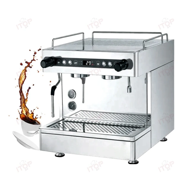 IT-CM6L-1/IT-CM8L-2 Commercial Semi-automatic Coffee Espresso Machines For Business,Commercial Coffee Machine Supplier | CE/UL Certified | ITOP Cafe,IT-CM6L-1/IT-CM8L-2 Commercial Semi-automatic Coffee Espresso Machines For Business