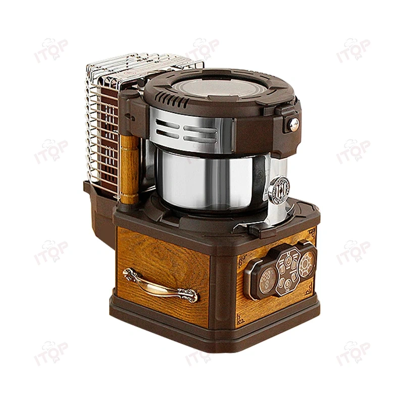 IT-WKCR Commercial Hotel Home Small High-end Retro Coffee Bean Roaster,Commercial Coffee Machine Supplier | CE/UL Certified | ITOP Cafe,IT-WKCR Commercial Hotel Home Small High-end Retro Coffee Bean Roaster