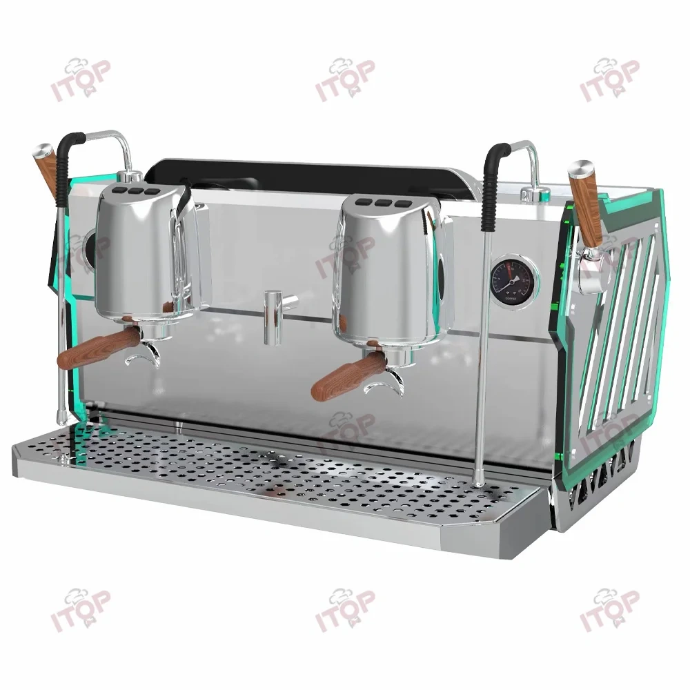 IT-CM-T2  Commercial Dual Boiler Electric Espresso Machine,Commercial Coffee Machine Supplier | CE/UL Certified | ITOP Cafe,IT-CM-T2  Commercial Dual Boiler Electric Espresso Machine