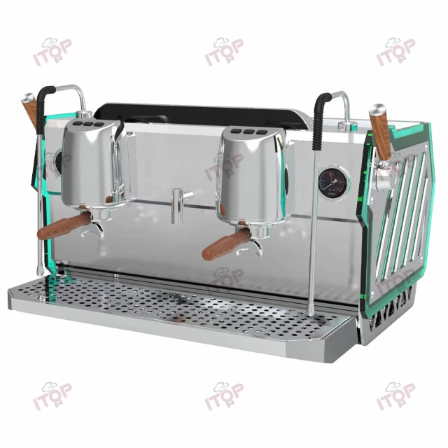 IT-CM-T2  Commercial Dual Boiler Electric Espresso Machine,Commercial Coffee Machine Supplier | CE/UL Certified | ITOP Cafe,IT-CM-T2  Commercial Dual Boiler Electric Espresso Machine
