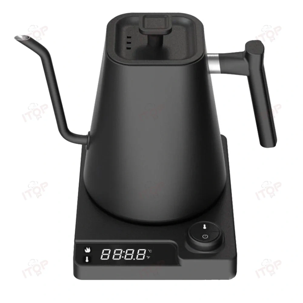 IT-POK-1 Multifunction Electric Coffee And Tea Automatic Temperature Control Gooseneck Kettle,Commercial Coffee Machine Supplier | CE/UL Certified | ITOP Cafe,IT-POK-1 Multifunction Electric Coffee And Tea Automatic Temperature Control Gooseneck Kettle