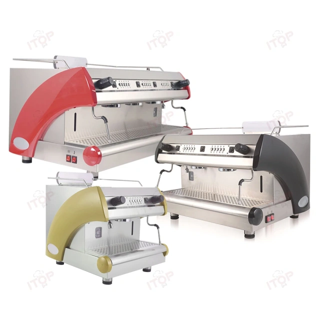 IT-SCM-Y1/IT-SCM-Y2  Classic Italian Style Single And Double Group Espresso Coffee Machine,Commercial Coffee Machine Supplier | CE/UL Certified | ITOP Cafe,IT-SCM-Y1/IT-SCM-Y2  Classic Italian Style Single And Double Group Espresso Coffee Machine