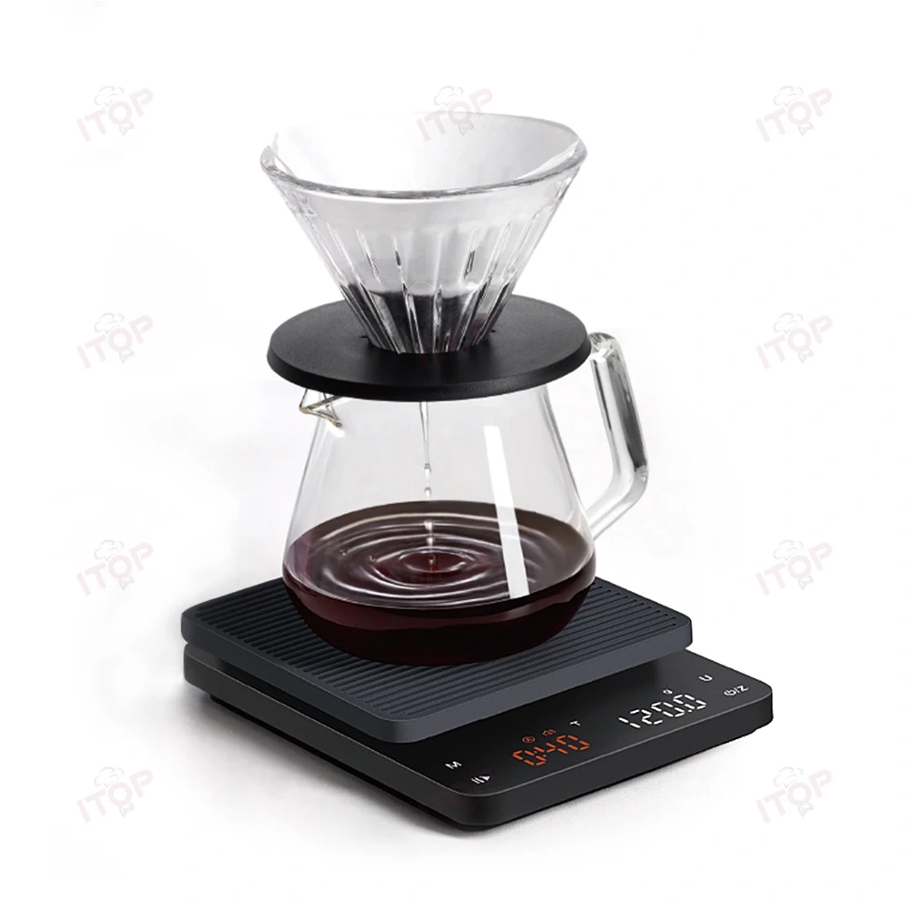 IT-ECS2912 Hot Sale Electric Kitchen Food Coffee Scale Digital With Timer,Commercial Coffee Machine Supplier | CE/UL Certified | ITOP Cafe,IT-ECS2912 Hot Sale Electric Kitchen Food Coffee Scale Digital With Timer