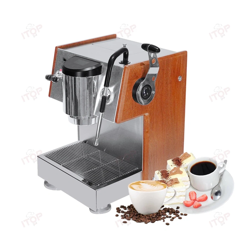 IT-CM-850 Electric Three-stage Pid Control Touch Screen Semi-automatic Home Coffee Machine,Commercial Coffee Machine Supplier | CE/UL Certified | ITOP Cafe,IT-CM-850 Electric Three-stage Pid Control Touch Screen Semi-automatic Home Coffee Machine