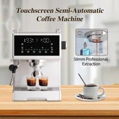 IT-TEM58 15 Bar Compact Cappuccino Machine For Home,Commercial Coffee Machine Supplier | CE/UL Certified | ITOP Cafe,IT-TEM58 15 Bar Compact Cappuccino Machine For Home