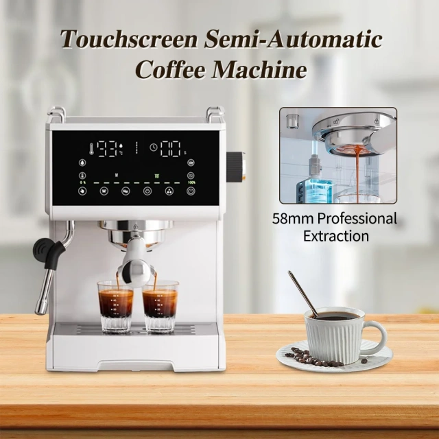 IT-TEM58 15 Bar Compact Cappuccino Machine For Home,Commercial Coffee Machine Supplier | CE/UL Certified | ITOP Cafe,IT-TEM58 15 Bar Compact Cappuccino Machine For Home