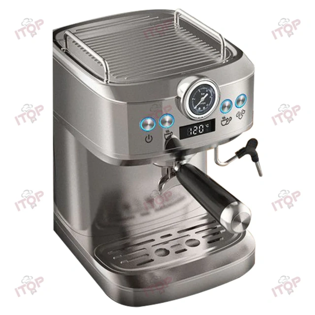 IT-EM51 Espresso Coffee Maker Factory Custom Semi-automatic Italy Coffee Machine Stainless Steel Home Espresso Machine,Commercial Coffee Machine Supplier | CE/UL Certified | ITOP Cafe,IT-EM51 Espresso Coffee Maker Factory Custom Semi-automatic Italy Coffee Machine Stainless Steel Home Espresso Machine