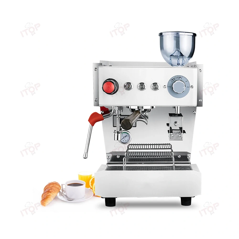 IT-CM-KB1V/IT-CM-KB1R Hot Sale Stainless Steel Professional Commercial Coffee Machine with grinder,Commercial Coffee Machine Supplier | CE/UL Certified | ITOP Cafe,IT-CM-KB1V/IT-CM-KB1R Hot Sale Stainless Steel Professional Commercial Coffee Machine with grinder