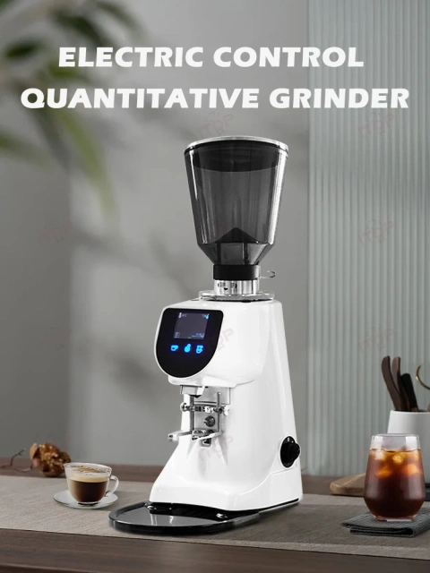 IT-CGA85 Commercial 74mm Burr Coffee Grinder Machine With Lcd Panel,Commercial Coffee Machine Supplier | CE/UL Certified | ITOP Cafe,IT-CGA85 Commercial 74mm Burr Coffee Grinder Machine With Lcd Panel