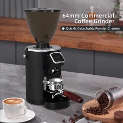 IT-CG17 Commercial High Power Coffee Grinder With 64mm Flat Burrs,Commercial Coffee Machine Supplier | CE/UL Certified | ITOP Cafe,IT-CG17 Commercial High Power Coffee Grinder With 64mm Flat Burrs