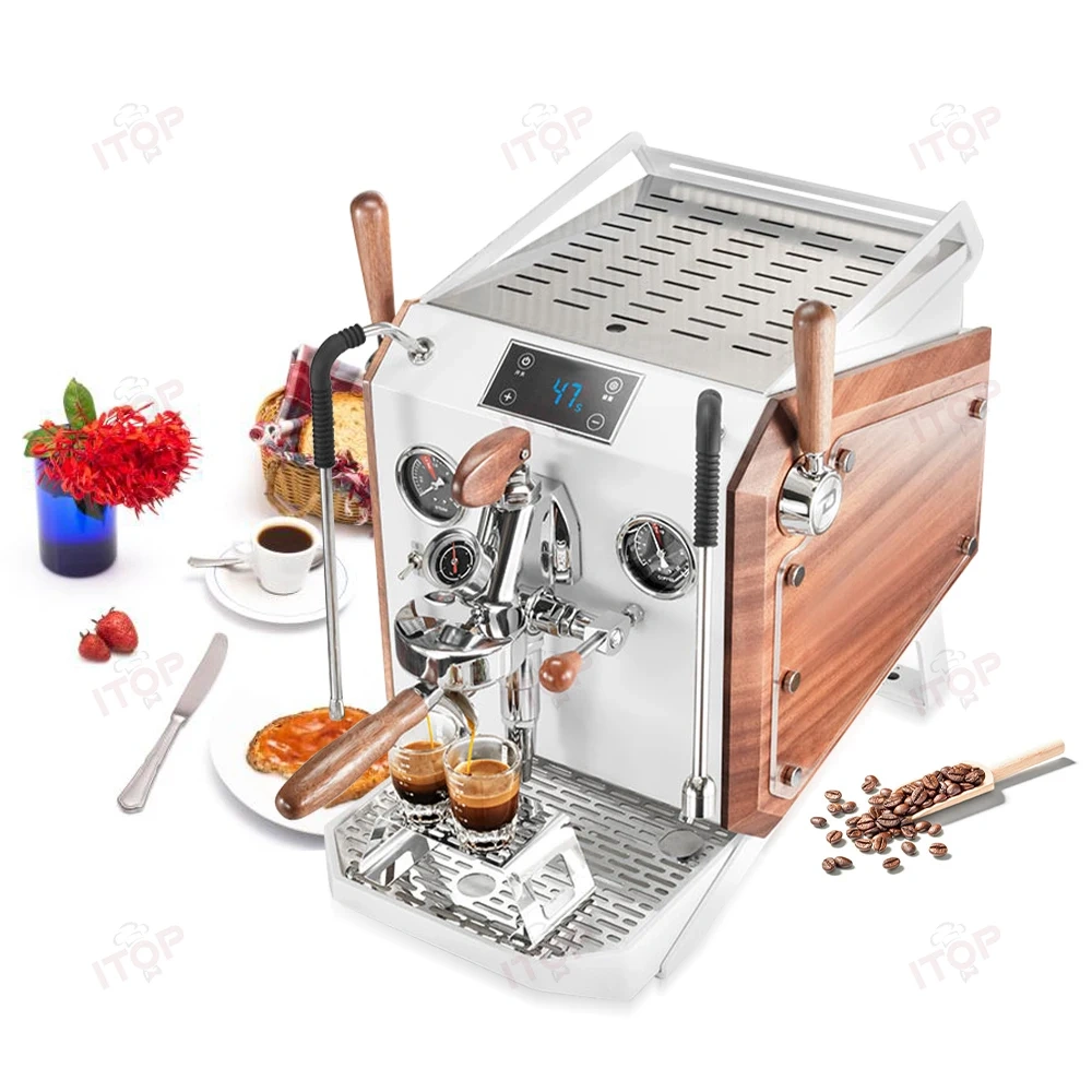 IT-CM-O1 Professional Use 9 Bars E61 Rotation Pump Espresso Machine,Commercial Coffee Machine Supplier | CE/UL Certified | ITOP Cafe,IT-CM-O1 Professional Use 9 Bars E61 Rotation Pump Espresso Machine