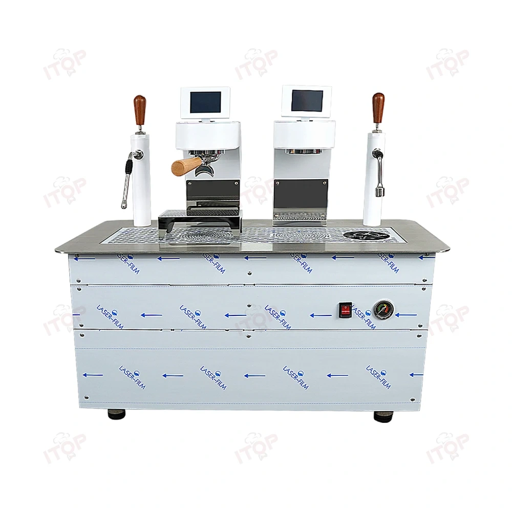 IT-BC-1 Two Group Desktop Espresso Commercial Coffee Machine/under Counter Coffee Machine,Commercial Coffee Machine Supplier | CE/UL Certified | ITOP Cafe,IT-BC-1 Two Group Desktop Espresso Commercial Coffee Machine/under Counter Coffee Machine