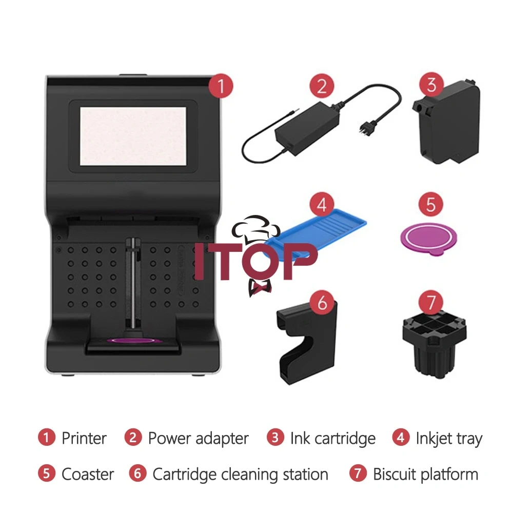 IT-YCP-C New Design Commercial Latte Selfie 3D Coffee Printer Machine,Commercial Coffee Machine Supplier | CE/UL Certified | ITOP Cafe,IT-YCP-C New Design Commercial Latte Selfie 3D Coffee Printer Machine