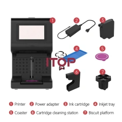 IT-YCP-C New Design Commercial Latte Selfie 3D Coffee Printer Machine,Commercial Coffee Machine Supplier | CE/UL Certified | ITOP Cafe,IT-YCP-C New Design Commercial Latte Selfie 3D Coffee Printer Machine