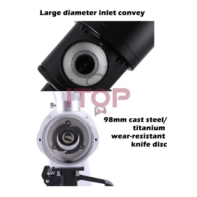 IT-C98pro-DL-S Electric Coffee Grinder Commercial Espresso Coffee Grinder,Commercial Coffee Machine Supplier | CE/UL Certified | ITOP Cafe,IT-C98pro-DL-S Electric Coffee Grinder Commercial Espresso Coffee Grinder