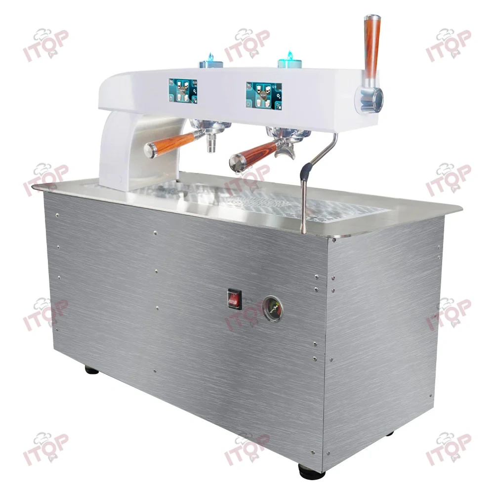 IT-BC-12 Professional Semi-Automatic Commercial Coffee Machine Built In Teapresso Machine,Commercial Coffee Machine Supplier | CE/UL Certified | ITOP Cafe,IT-BC-12 Professional Semi-Automatic Commercial Coffee Machine Built In Teapresso Machine
