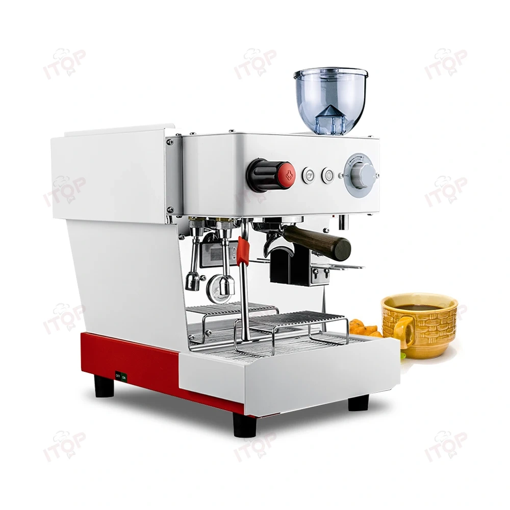 IT-CM-KB1V/IT-CM-KB1R Hot Sale Stainless Steel Professional Commercial Coffee Machine with grinder,Commercial Coffee Machine Supplier | CE/UL Certified | ITOP Cafe,IT-CM-KB1V/IT-CM-KB1R Hot Sale Stainless Steel Professional Commercial Coffee Machine with grinder