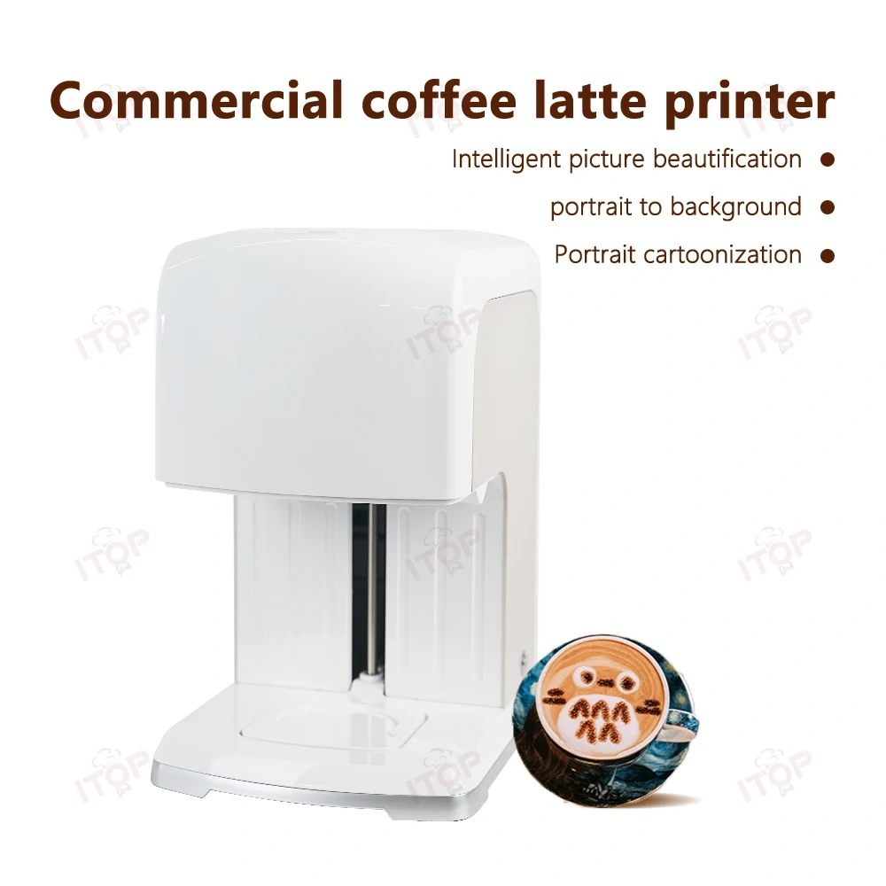 IT-YCP-D Food-grade Coffee Latte Art Selfie Printer Machine,Commercial Coffee Machine Supplier | CE/UL Certified | ITOP Cafe,IT-YCP-D Food-grade Coffee Latte Art Selfie Printer Machine