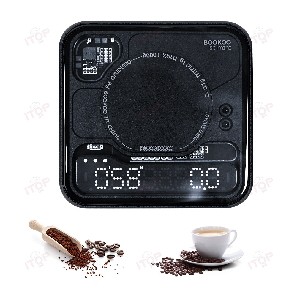 IT-BKCS Oem Mini Ultrathin Type-C Espresso 1000g 0.1g Digital Automatic Drip Coffee Weighing Balance Scale,Commercial Coffee Machine Supplier | CE/UL Certified | ITOP Cafe,IT-BKCS Oem Mini Ultrathin Type-C Espresso 1000g 0.1g Digital Automatic Drip Coffee Weighing Balance Scale