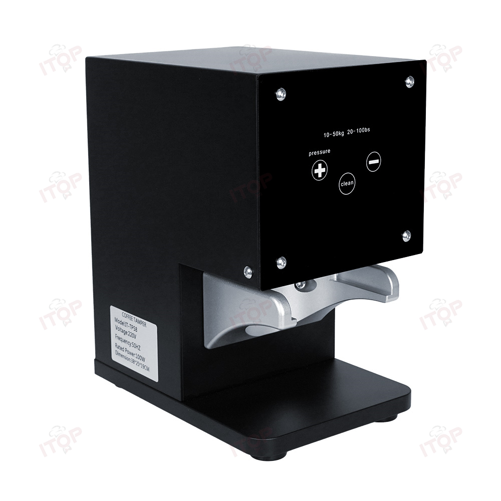 IT-TP58 Electric Tamper 58MM For Coffee Automatic Bean Powder Flat Press Maker Stainless Steel Tamper Coffee Tool 220V 110V,Commercial Coffee Machine Supplier | CE/UL Certified | ITOP Cafe,IT-TP58 Electric Tamper 58MM For Coffee Automatic Bean Powder Flat Press Maker Stainless Steel Tamper Coffee Tool 220V 110V