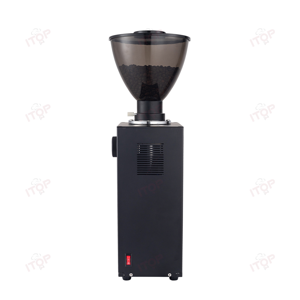 IT-CG-64 Electric Coffee Bean Grinder With Electric Tamper 64mm Flat Burr Grinder Quantitative Grinding Espresso Grinder,Commercial Coffee Machine Supplier | CE/UL Certified | ITOP Cafe,IT-CG-64 Electric Coffee Bean Grinder With Electric Tamper 64mm Flat Burr Grinder Quantitative Grinding Espresso Grinder