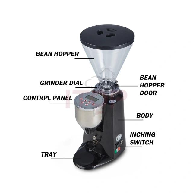 IT-MCG360 High Quality Commercial Electric Portable Automatic Coffee Mill Grinder,Commercial Coffee Machine Supplier | CE/UL Certified | ITOP Cafe,IT-MCG360 High Quality Commercial Electric Portable Automatic Coffee Mill Grinder