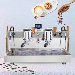 IT-CM4350 Restaurant Coffee Shop Double Head Coffee Machine For Cafe,Commercial Coffee Machine Supplier | CE/UL Certified | ITOP Cafe,IT-CM4350 Restaurant Coffee Shop Double Head Coffee Machine For Cafe