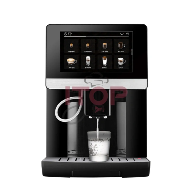 IT-CM-OFT50 High Quality Fully Automatic 1350W Digital  Cappuccino Espresso Machine,Commercial Coffee Machine Supplier | CE/UL Certified | ITOP Cafe,IT-CM-OFT50 High Quality Fully Automatic 1350W Digital  Cappuccino Espresso Machine