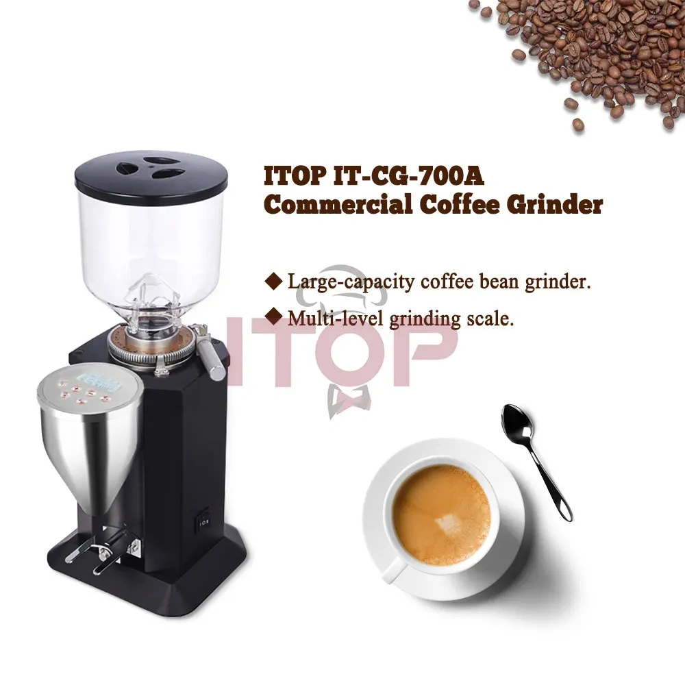 IT-CG-700A Wholesale Professional Automatic Coffee Grinding Machine for Barista,Commercial Coffee Machine Supplier | CE/UL Certified | ITOP Cafe,IT-CG-700A Wholesale Professional Automatic Coffee Grinding Machine for Barista