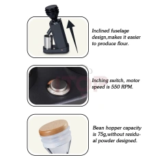 IT-CG100A/B Commercial Single Dose 110v/60hz Espresso Coffee Grinder,Commercial Coffee Machine Supplier | CE/UL Certified | ITOP Cafe,IT-CG100A/B Commercial Single Dose 110v/60hz Espresso Coffee Grinder