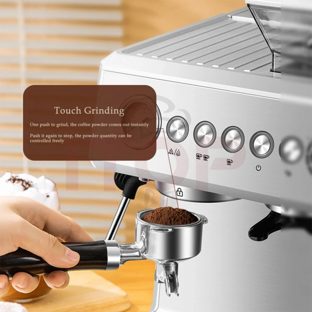 IT-ACM1350 Smart Commercial Economic Espresso Maker With Grinder,Commercial Coffee Machine Supplier | CE/UL Certified | ITOP Cafe,IT-ACM1350 Smart Commercial Economic Espresso Maker With Grinder