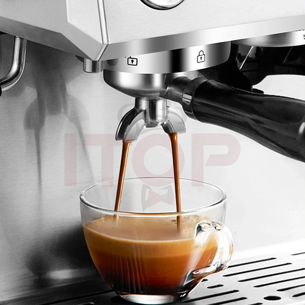 IT-ACM1350 Smart Commercial Economic Espresso Maker With Grinder,Commercial Coffee Machine Supplier | CE/UL Certified | ITOP Cafe,IT-ACM1350 Smart Commercial Economic Espresso Maker With Grinder