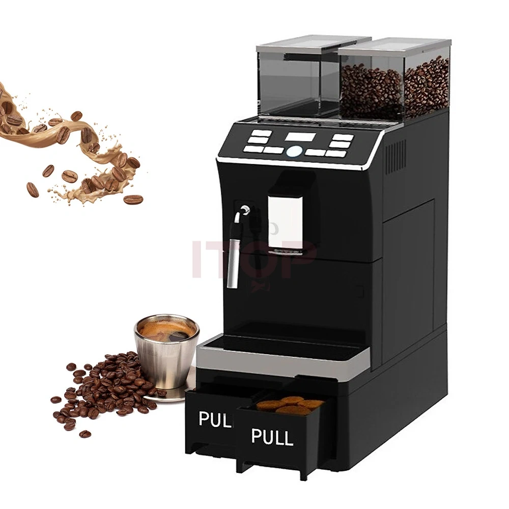 IT-FACM-1015 Desktop 19Bar Commercial Automatic Coffee Machine,Commercial Coffee Machine Supplier | CE/UL Certified | ITOP Cafe,IT-FACM-1015 Desktop 19Bar Commercial Automatic Coffee Machine