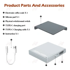 IT-MNCS Mini Coffee Scale Espresso Extraction Quantitative Scale Pour Over Coffee Flow Scale Coffee Electronic Scale,Commercial Coffee Machine Supplier | CE/UL Certified | ITOP Cafe,IT-MNCS Mini Coffee Scale Espresso Extraction Quantitative Scale Pour Over Coffee Flow Scale Coffee Electronic Scale