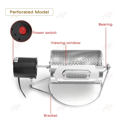 IT-CR71 Stainless Steel Rotating Baking Bucket Grain Roaster Coffee Roaster 110V/220V,Commercial Coffee Machine Supplier | CE/UL Certified | ITOP Cafe,IT-CR71 Stainless Steel Rotating Baking Bucket Grain Roaster Coffee Roaster 110V/220V