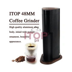Hexa-48 48mm Conical Burrs 120 Levels of Grinding Degree for Whole Coffee Type Grind Espresso Coffee Miller,Commercial Coffee Machine Supplier | CE/UL Certified | ITOP Cafe,Hexa-48 48mm Conical Burrs 120 Levels of Grinding Degree for Whole Coffee Type Grind Espresso Coffee Miller