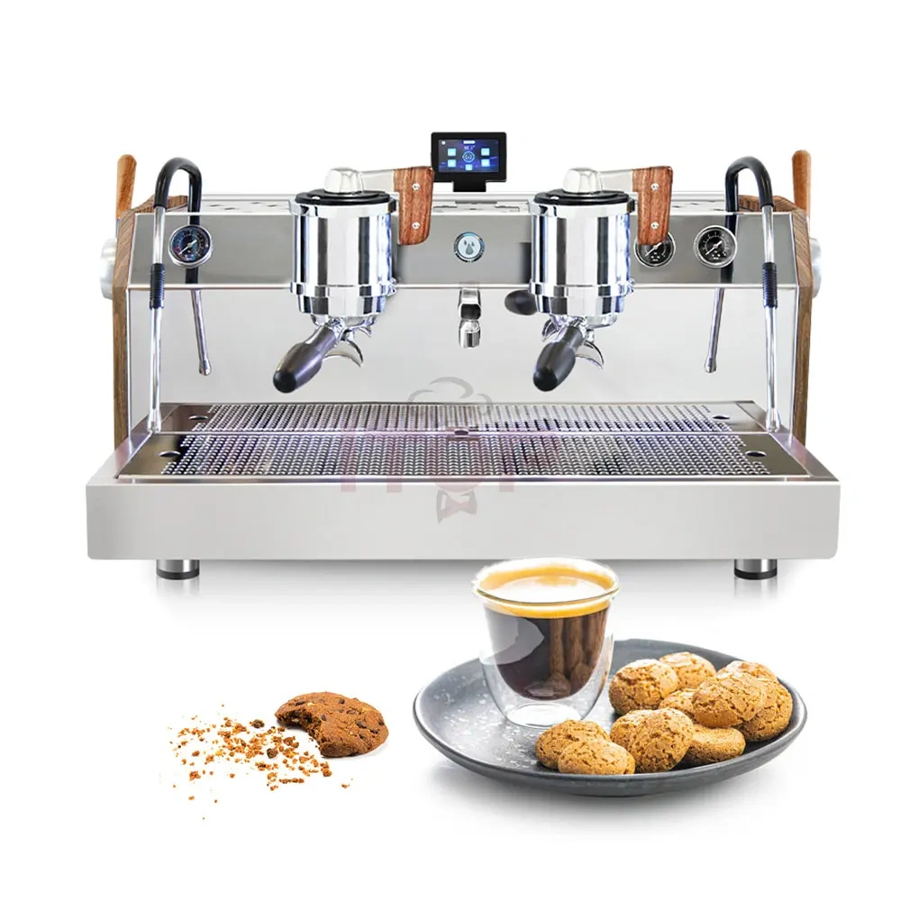 IT-CM4350 Restaurant Coffee Shop Double Head Coffee Machine For Cafe,Commercial Coffee Machine Supplier | CE/UL Certified | ITOP Cafe,IT-CM4350 Restaurant Coffee Shop Double Head Coffee Machine For Cafe