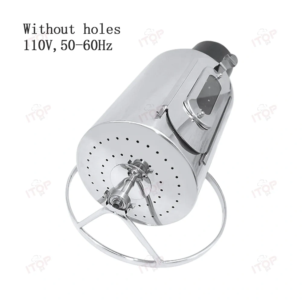 IT-CR71 Stainless Steel Rotating Baking Bucket Grain Roaster Coffee Roaster 110V/220V,Commercial Coffee Machine Supplier | CE/UL Certified | ITOP Cafe,IT-CR71 Stainless Steel Rotating Baking Bucket Grain Roaster Coffee Roaster 110V/220V