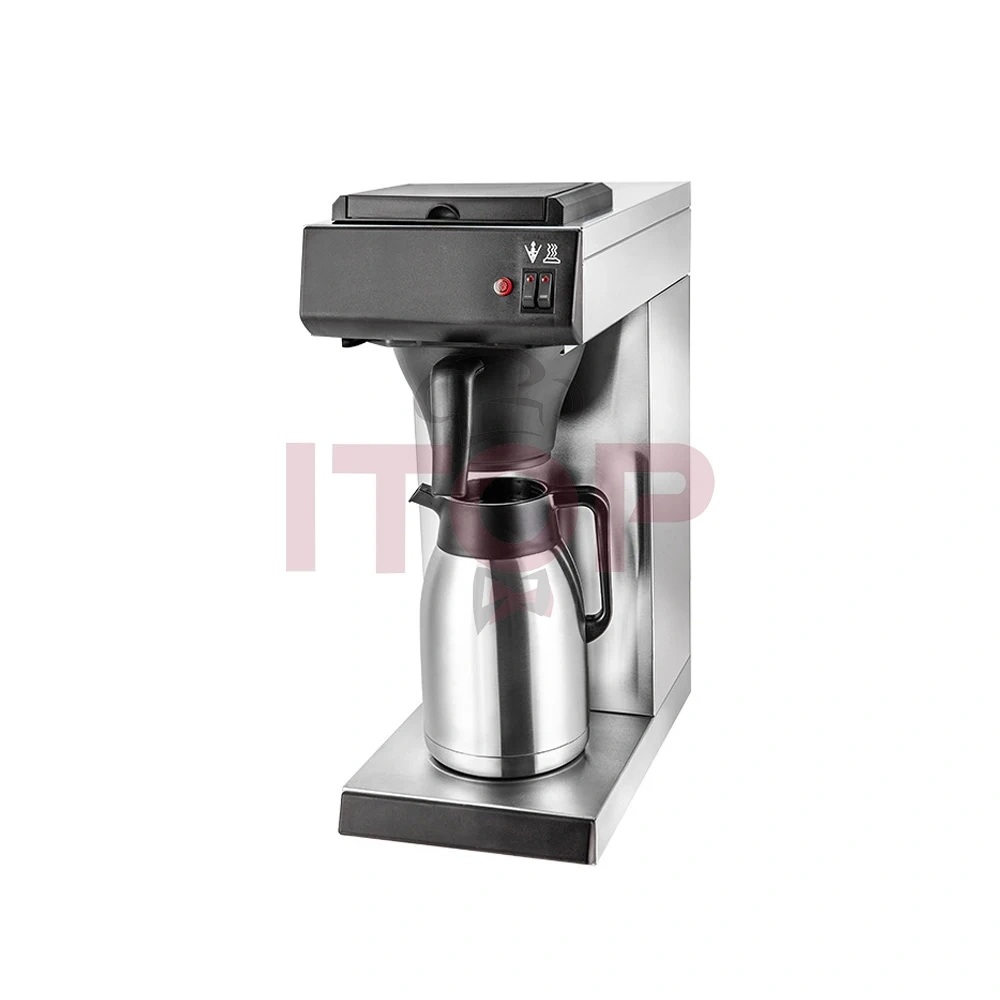 IT-DCM1600/IT-DCM1600A 1.8L Double-Head Rip Semi-Automatic 1600W Drip Distillation Coffee Machine,Commercial Coffee Machine Supplier | CE/UL Certified | ITOP Cafe,IT-DCM1600/IT-DCM1600A 1.8L Double-Head Rip Semi-Automatic 1600W Drip Distillation Coffee Machine