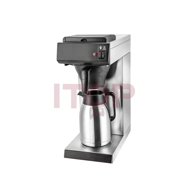 IT-DCM1600/IT-DCM1600A 1.8L Double-Head Rip Semi-Automatic 1600W Drip Distillation Coffee Machine,Commercial Coffee Machine Supplier | CE/UL Certified | ITOP Cafe,IT-DCM1600/IT-DCM1600A 1.8L Double-Head Rip Semi-Automatic 1600W Drip Distillation Coffee Machine