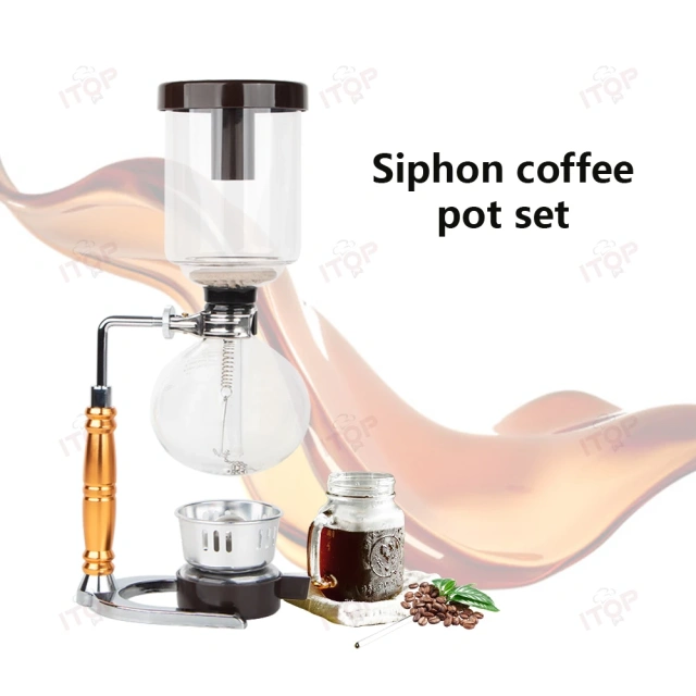 IT-LRSCP 300/500ML Siphon Coffee Pot Set,Commercial Coffee Machine Supplier | CE/UL Certified | ITOP Cafe,IT-LRSCP 300/500ML Siphon Coffee Pot Set