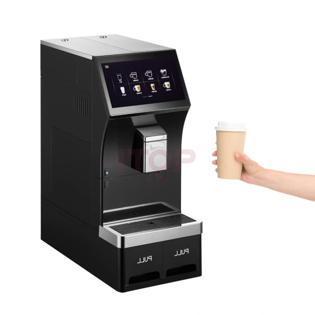 IT-FACM-102 Programmable Automatic Touch Screen Display Coffee Maker,Commercial Coffee Machine Supplier | CE/UL Certified | ITOP Cafe,IT-FACM-102 Programmable Automatic Touch Screen Display Coffee Maker