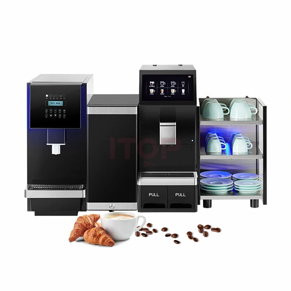 IT-FACM-102 Programmable Automatic Touch Screen Display Coffee Maker,Commercial Coffee Machine Supplier | CE/UL Certified | ITOP Cafe,IT-FACM-102 Programmable Automatic Touch Screen Display Coffee Maker