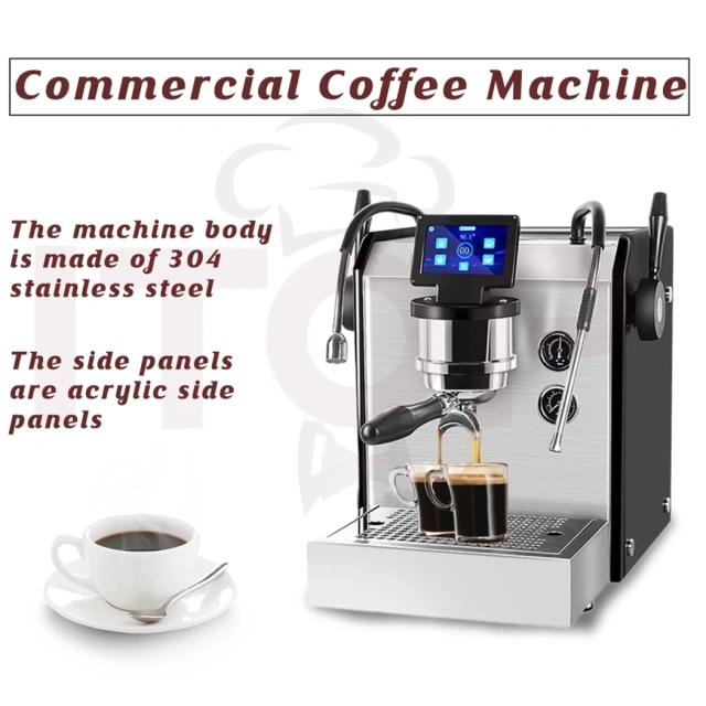 IT-MT-30A Professional Brewing System Coffee Machine With Milk Frother,Commercial Coffee Machine Supplier | CE/UL Certified | ITOP Cafe,IT-MT-30A Professional Brewing System Coffee Machine With Milk Frother
